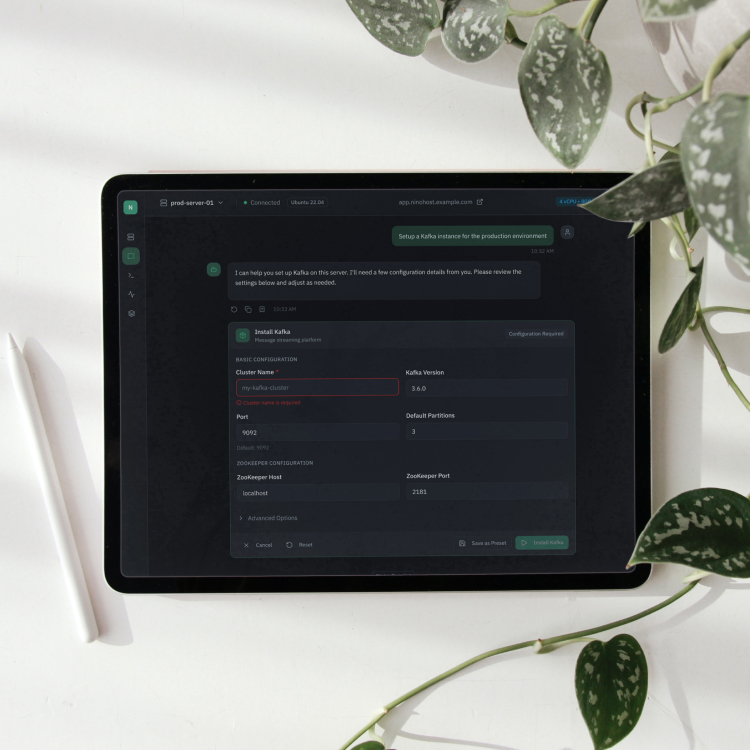 AI-powered DevOps Control Panel