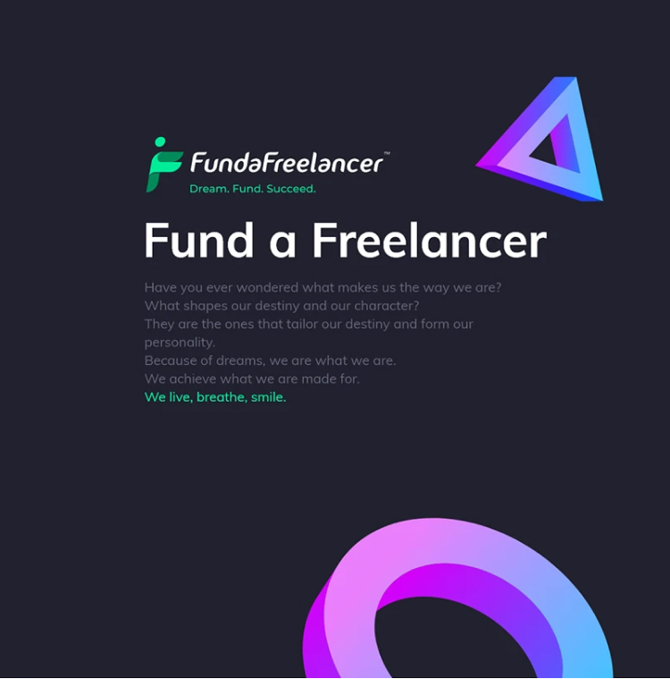 Fund a Freelancer WEB Design